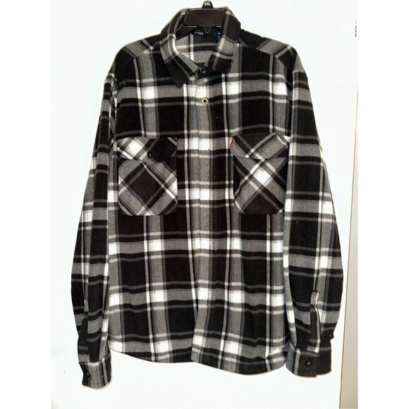 Chaps Flannel Shirt Shacket Men’s size XL Super Soft - Picture 1 of 4